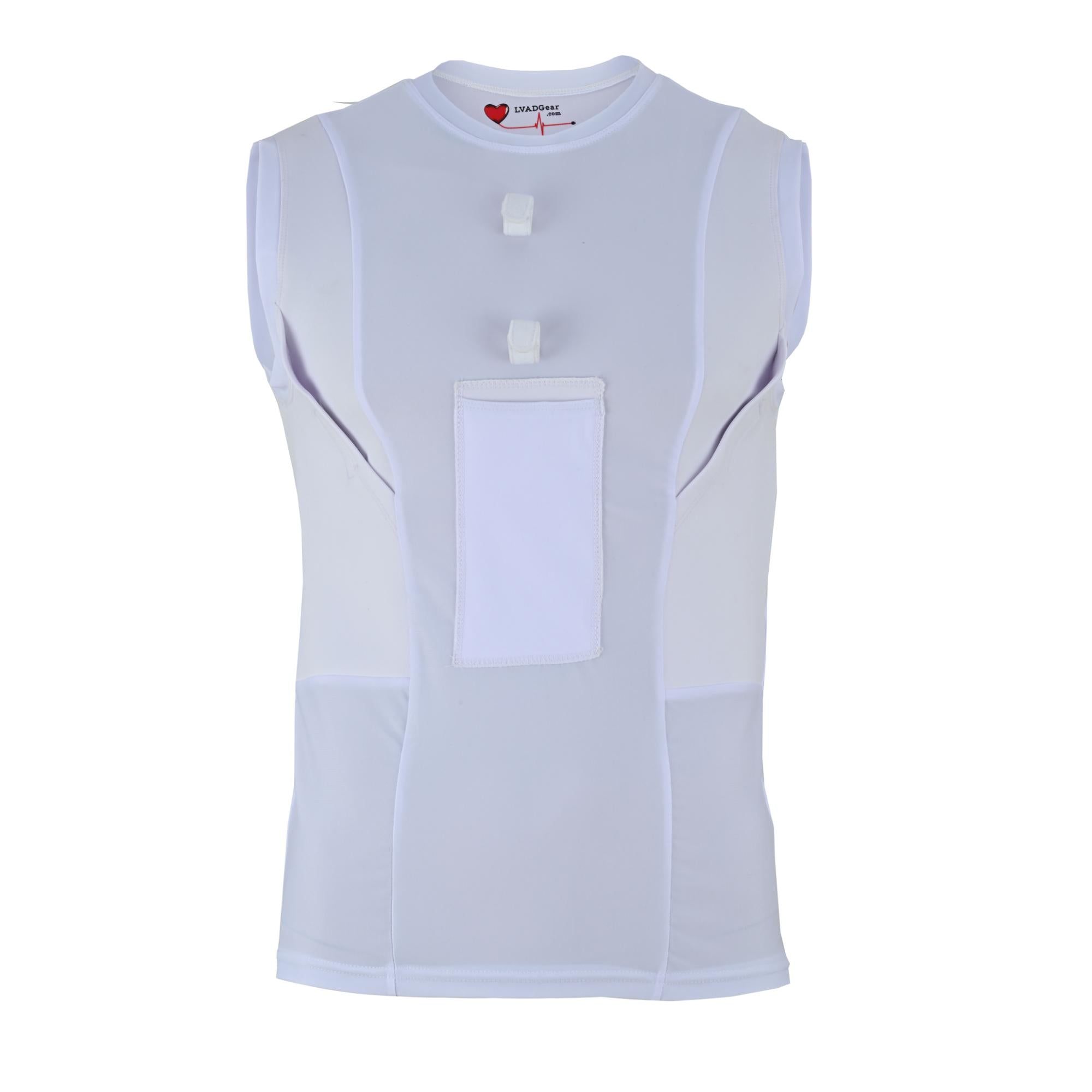 Lvad White Shorts and Tank Top Bundle